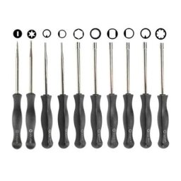 Live House - 10 pieces Regler le carburateur Outil de reglage de tournevis Kit avec Nettoyage de