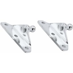 1 paire de supports de goujon a rotule pour ressorts de verin a gaz/de jambe de force pour acier de