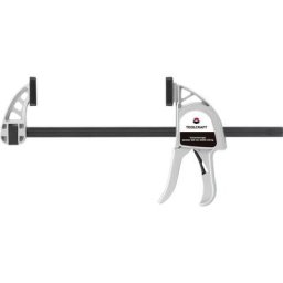 Serre-joint à une main en alu 300 x 85 mm 3000 n Toolcraft 1595615 Envergure max.:500 mm Longueur: