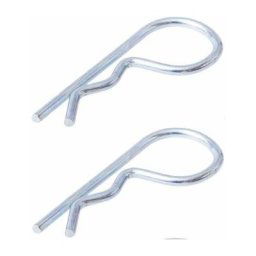 2x goupille beta simple diamètre 8mm x longueur 130mm acier zingué utilisation universelle