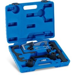 Kit Calage Distribution Pour Moteurs bmw mini N47/N57 + Mallette - Argent, Rouge, Bleu