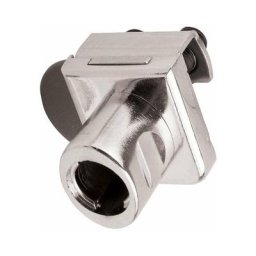 Mécanisme support serrure de porte en verre amovible 2 vantaux épaisseur 4 - 7mm sans barillet