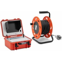 Caméra d'inspection caméra canalisation 20 m écran LCD (10 pouces) 18 LED IP68 - Noir