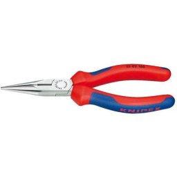 Knipex 25 02 160 pour lélectronique et la mécanique de précision Pince plate à becs ronds droite