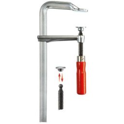 Presse à vis en fonte malléable gz 100/60 Bessey GZ10 Envergure max.:100 mm Mesures dempattement:60