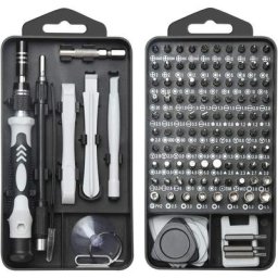 Precision Bit Set, 122 en 1 Mini Set Tournevis Precision, Kit De Réparation Portable Pour