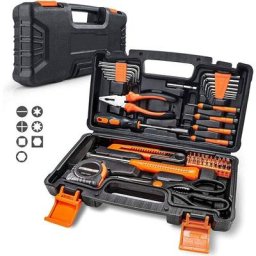 Malette Outils Engindot 56 pcs Kit d'outils de base avec avec Etui de Rangement pour la réparation