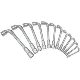 Jeu de 12 clés à pipe débouchées métriques 6 pans Kstools