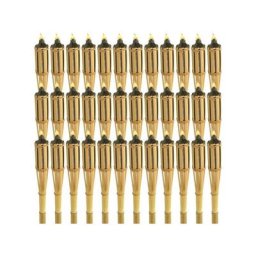 Torches à huile en bambou 120 cm - Lot de 36