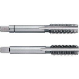Set de tarauds manuels Exact 00469 2 pièces métrique fin Mf12 1.5 mm coupe à droite n/a hss 1 set