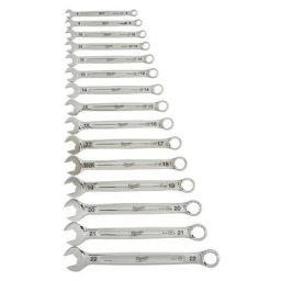Milwaukee - Set de 15 clés mixte métriques 8 - 22mm max bite 4932464258