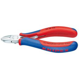 Pince coupante diagonale avec facette Knipex 77 12 115 115 mm 1 pc(s) C90549