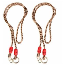 Corde de balançoire en nylon réglable, corde de mousqueton de balançoire en corde damparbre pour