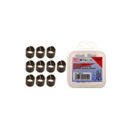 Bgs Technic - 10 inserts de réparation pour filetage M14 x 1,25
