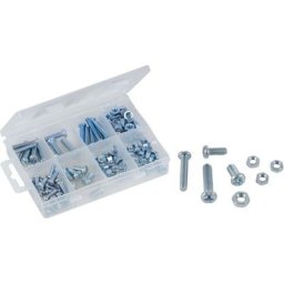Silverline - coffret de vis et écrous assortis 918539