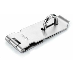 Loquet de porte verrou de porte en acier inoxydable moraillon cadenas support de pêne dormant avec