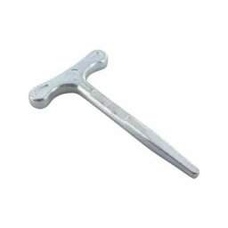 Grande clé carré en t conique 6mm à 9mm 125mm poignée serrure porte compteur eau électricité