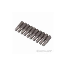 10 embouts T30 chrome-vanadium, T30