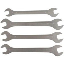 Laser Tools - jeu de 4 cles a fourches ultra minces extra plates