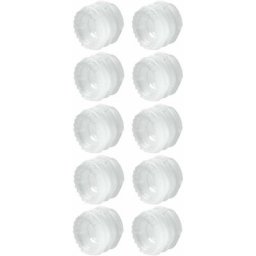 Cyclingcolors - 10x manchon d'écartement insert plastique M6 6mm expansion meuble vis