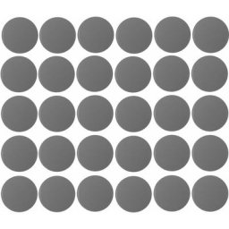 Cyclingcolors - 30x Cache vis adhésif autocollant diamètre 20mm bouchon trou meuble table chaise