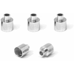 5x butée de gaine embout 8x13mm acier galvanisé idéal gaine frein gaz universel vélo cyclo