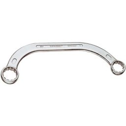 Gedore - Clé polygonale demi-lune 304 11 x 13 mm longueur 150 mm CV-acier chromé