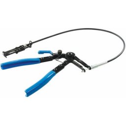 Silverline - pince avec cable pour collier de durite auto-serrant a ressort