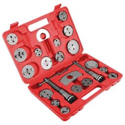 Swanew - Kit d'outils de filetage de piston d'étrier 23 pcs Coffret repousse piston - noir