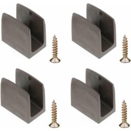 4x Clip bloqueur de manivelle volet Roulant marron Support Guide Manette Plastique 15mm - 18mm