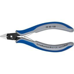Pince coupante diagonale sans facette Knipex 79 42 125 125 mm 1 pc(s)
