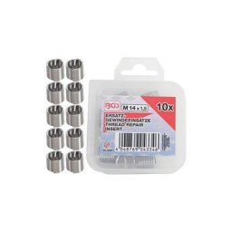 Bgs Technic - bgs 9430-1 inserts taraudés M14 x 1,5 mm 10 pièces