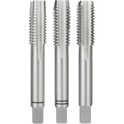 230060 Taraud manuel 3 pièces métrique M6 x 1 coupe à droite din 352 hss 1 set - Ruko