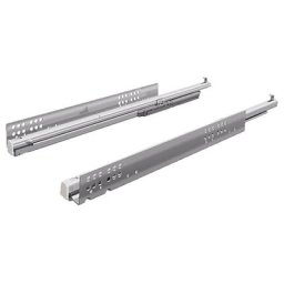 Hettich - Coulisse bois quadro v6 push to open - Profondeur intérieur de caisson mini : 313 mm