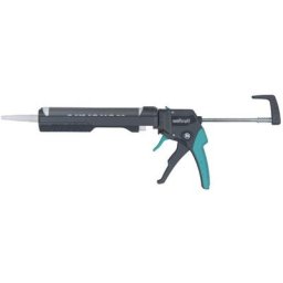 Wolfcraft - Pistolet à Cartouche Mécanique pour Pose de Mastic, Silicone, Mortier, Colle,