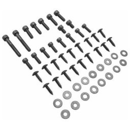 Kit de vis de carrosserie carénage capotage acier chromé compatible avec MBK booster NG Rocket
