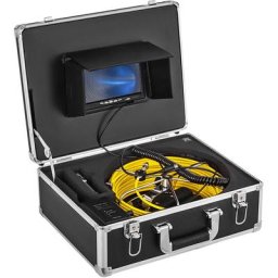 VEVOR Tuyau Camera 20 m, Appareil-photo deinspection LCD 9'' IP68, Serpent Moniteur 6 heures Sur