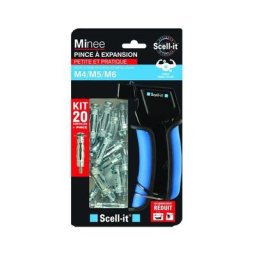 Kit pince a expansion MINEE+20 chevilles