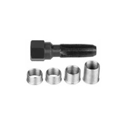 Kit filetage bougie, 5 pcs Kit Réparation de Filetage de Bougie d'allumage de 14 mm - Dhklfa