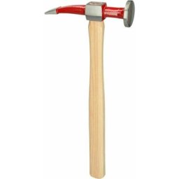 Ks tools Marteau de carrossier - marteau débosseleur panne coudée et tête ronde plate, 325mm