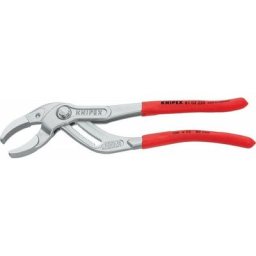 Pince Knipex pour siphons et connecteurs 250mm - Gainage pvc - Chromée - ( Prix pour 1 )