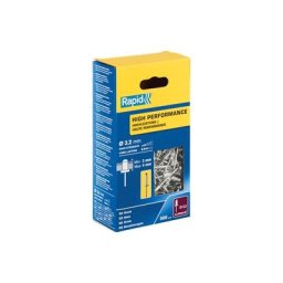 Rapid - Rivets hautes performances Ø3.2 x 8mm alu - Boite de 500