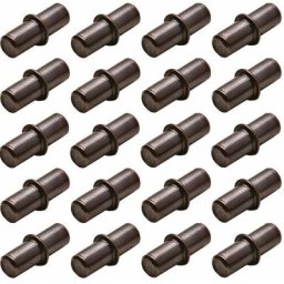 Cyclingcolors - 20x Taquet à tenon 5mm en acier finition laiton bruni à encastrer dans trou de
