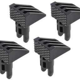 Silverline - Butées d'établi, 4 pcs, 4 Pcs