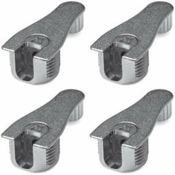 Cyclingcolors - 4x Boîtier excentrique ferrure d'assemblage double métal zamak Connecteur Tablette