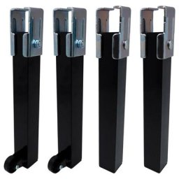 Jeu de 4 pieds cadre lame pt25 35x35x260mm c/r ne 96403 Micel