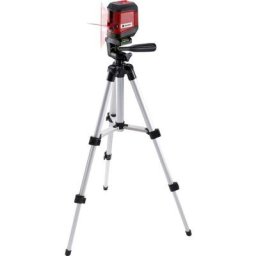 Laser en croix Toolcraft CL8 TO-6425604 avec trépied, autonivelant