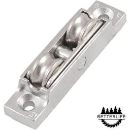 Betterlife - essieux 12 mm métal pour Fenêtre coulissante Roulettes Poulie à double roue