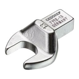 Gedore - Outil à emmancher à mâchoire 7112-19 ouverture de clé 19 mm 9 x 12 mm acier cv