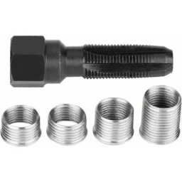 Kit Réparation Bougie M14, 5 Pcs Kit Réparation De Filetage De Bougie D'allumage De 14 Mm, Kit De